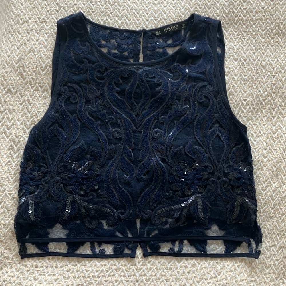 Small - Top -  Embellished - Zara